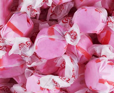 Cherry Salt Water Taffy - 2.5lb CandyStore.com