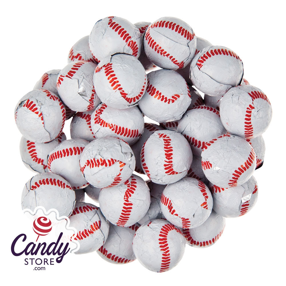 Chocolate Baseballs - 10lb CandyStore.com