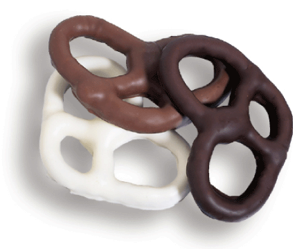 Chocolate-Covered Pretzels - 6lb CandyStore.com