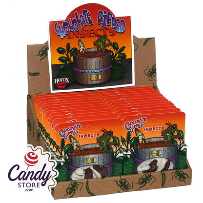 Chocolate Dipped Insects Hotlix - 24ct CandyStore.com