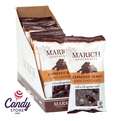 Chocolate Espresso Beans Marich Bags - 12ct CandyStore.com