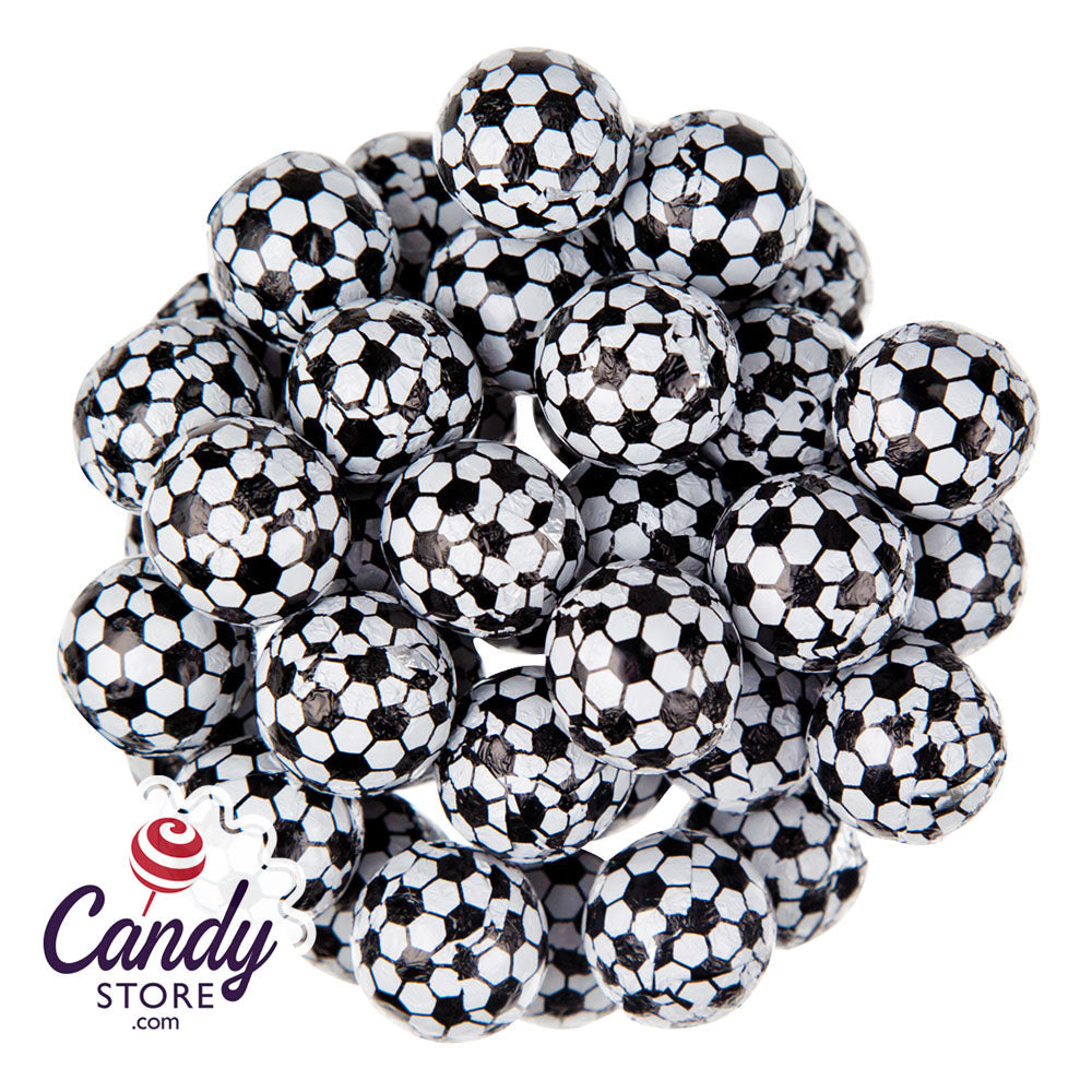 Chocolate Soccer Balls - 10lb CandyStore.com