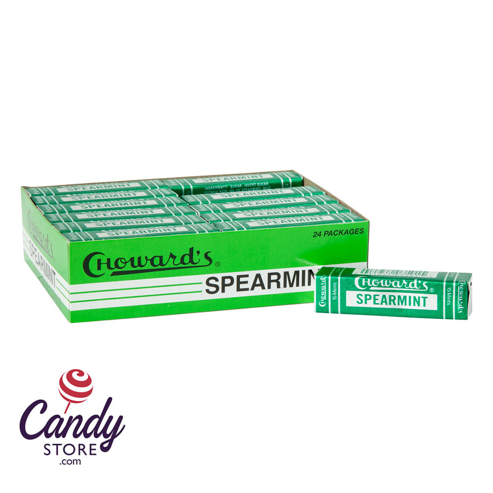 Choward's Spearmint Mints - 24ct CandyStore.com