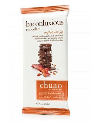 Chuao Baconluxious Milk Chocolate Bars - 12ct | CandyStore