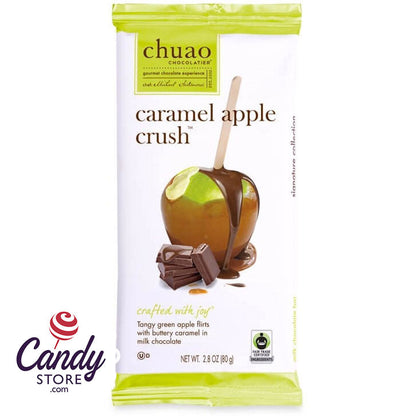 Chuao Caramel Apple Crush Milk Chocolate Bars - 12ct CandyStore.com