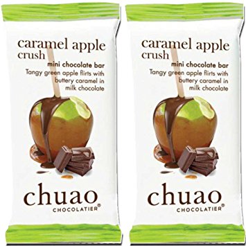 Chuao Caramel Apple Crush Milk Chocolate Bars - 12ct CandyStore.com