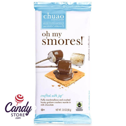 Chuao Oh My S'mores! Milk Chocolate Bars - 10ct CandyStore.com