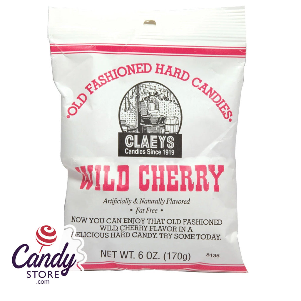 Claey's Wild Cherry Drop Bags - 24ct | CandyStore.com