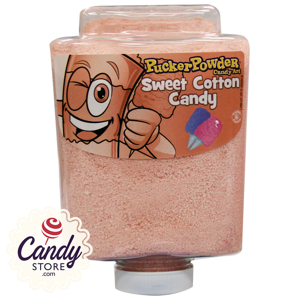 Cotton Candy Pucker Powder Candy Art - 9oz Bottle