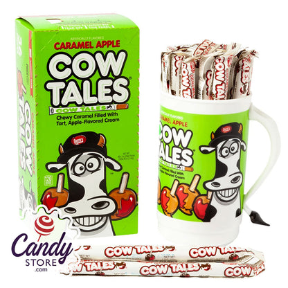 Cow Tales Caramel Sticks with Tumbler - 100ct CandyStore.com