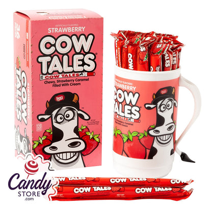 Cow Tales Caramel Sticks with Tumbler - 100ct CandyStore.com