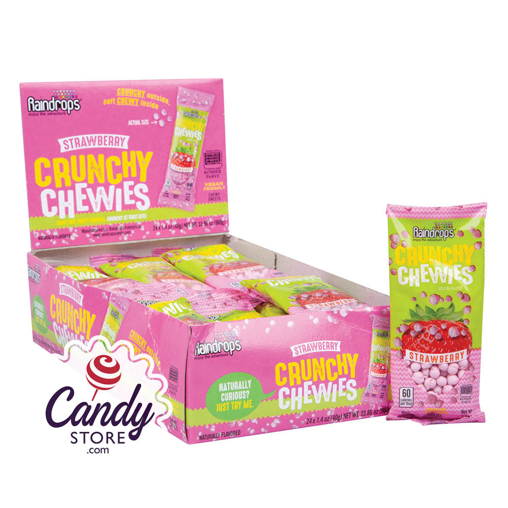 Crunchy Chewies Straw 1.4oz 192ct - CandyStore.com