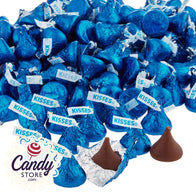 Dark Blue Hershey Kisses - 4.17lb Bulk CandyStore.com