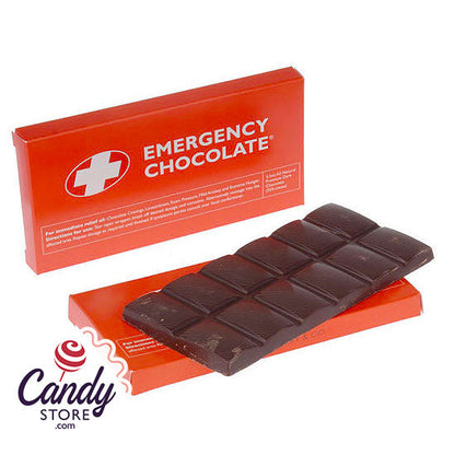 Dark Emergency Chocolate Bars - 10ct CandyStore.com