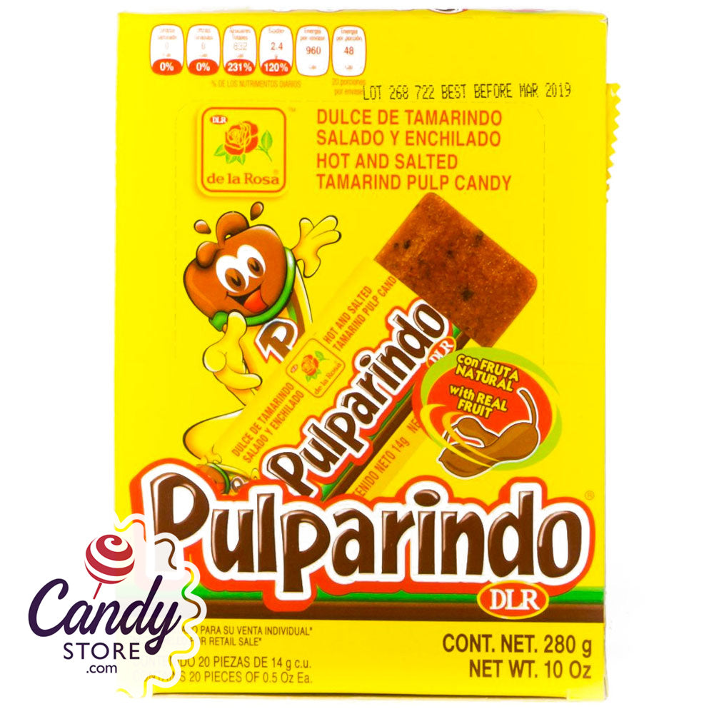 De La Rosa Pulparindo Regular 20-Piece Box CandyStore.com