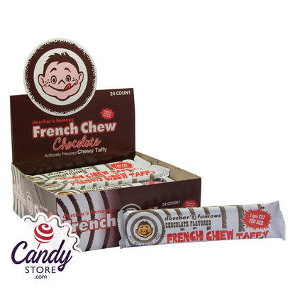 Doscher's Chocolate French Chew Taffy 1.62oz - 24ct CandyStore.com