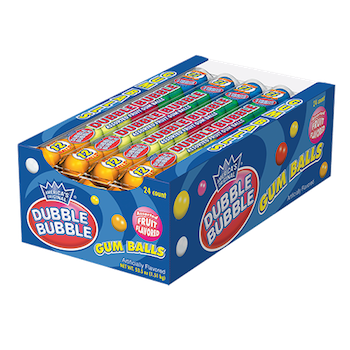 Dubble Bubble 12pc Tube - 24ct CandyStore.com