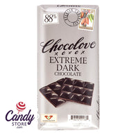 Extreme Dark Chocolate Chocolove 3.2oz Bar - 12ct CandyStore.com