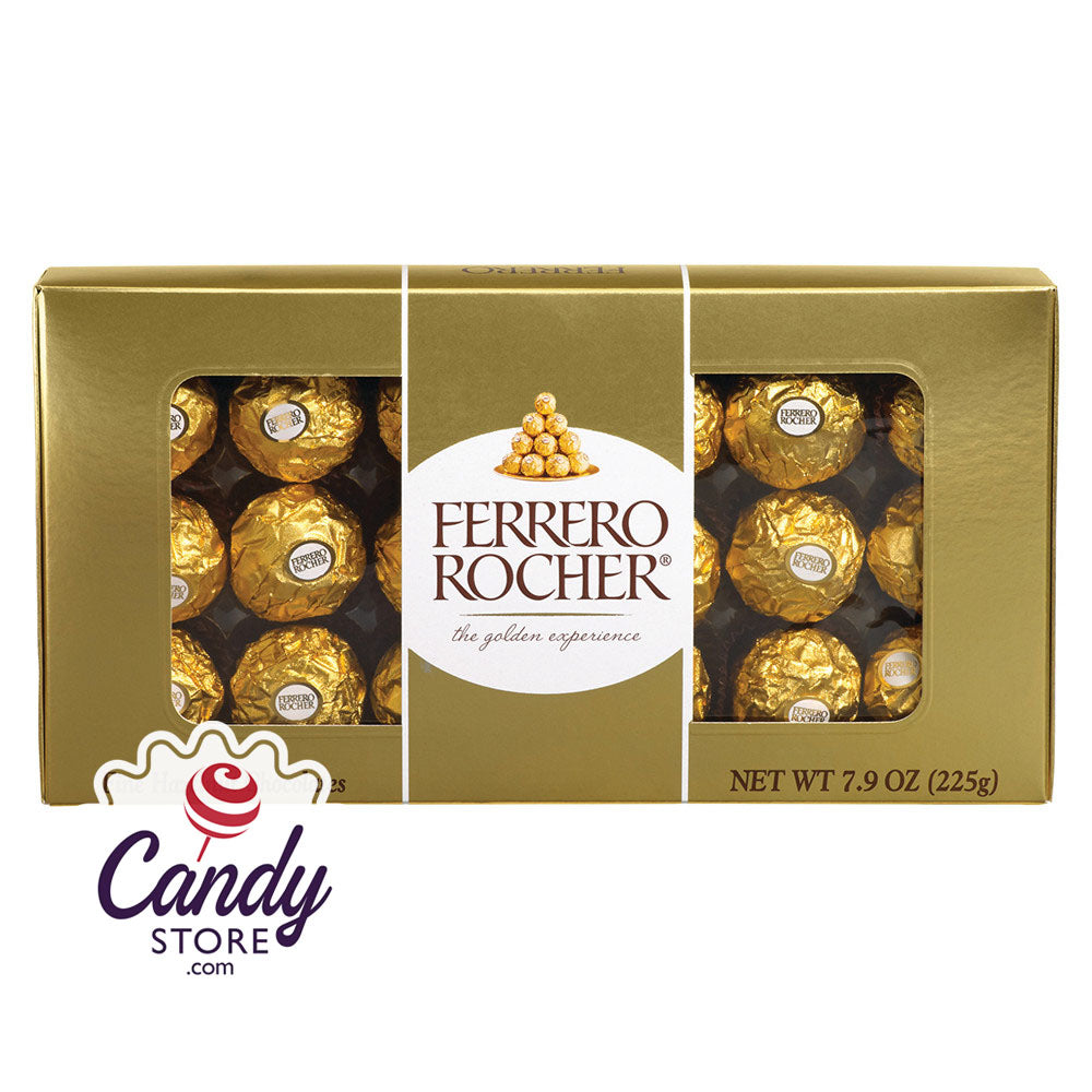 Ferrero Rocher 18-Piece 7.9oz Boxes CandyStore.com