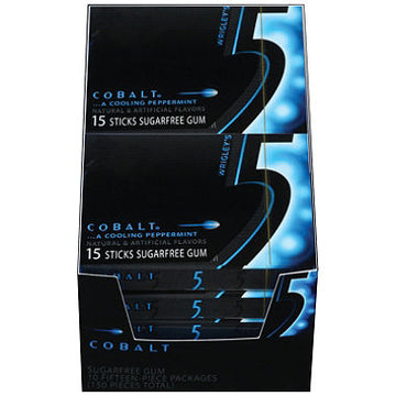 Wrigley's 5 Gum - Cobalt 15-Stick 10ct –