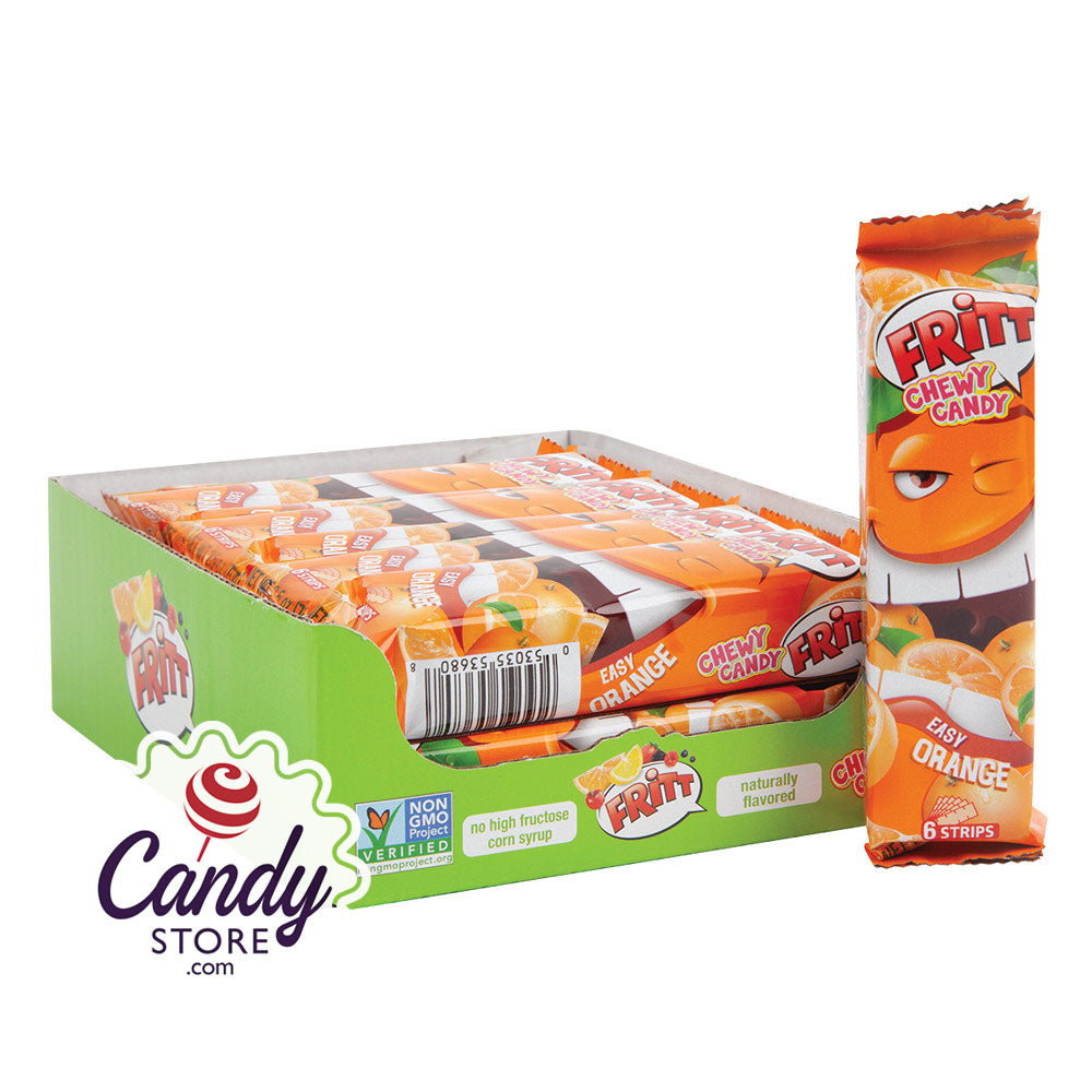 Fritt Chewy Candy Orange 2.5oz - 60ct CandyStore.com