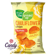 From The Ground Up Cauliflower Chips Buffalo 3.5oz Bags - 12ct CandyStore.com