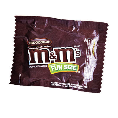  M&Ms Milk Chocolate Fun Size Bulk Candy (Pack of 1.5 lb) :  Grocery & Gourmet Food