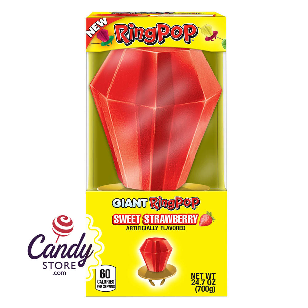 Giant Ring Pop Christmas 24.7oz Boxes - 6ct CandyStore.com