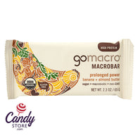 Go Macro Banana & Almond Butter 2oz Bar - 12ct CandyStore.com