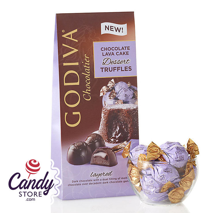 Godiva Chocolate Lava Cake Dessert Truffles Bags - 6ct CandyStore.com