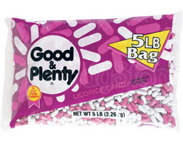 Good & Plenty - 5lb Bulk CandyStore.com