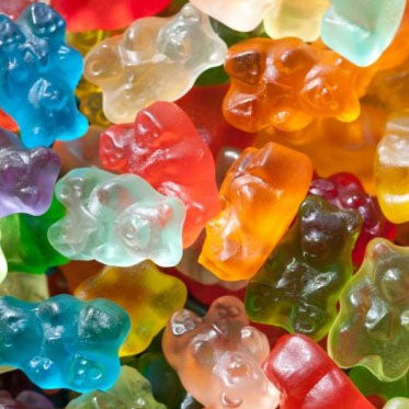 Gourmet 12-Flavor Gummy Bears - 5lb CandyStore.com