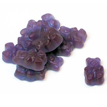 Grape Purple Gummi Bears - 5lb CandyStore.com