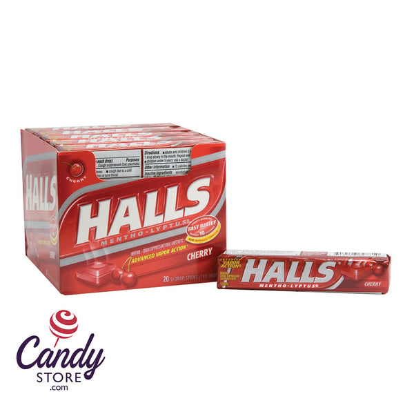 CANDIES HALLS CHERRY 4 PCS FROM GREECE HOLLS CHERRY