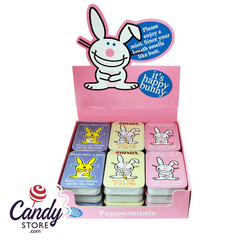 Happy Bunny Mint Tins - 18ct CandyStore.com