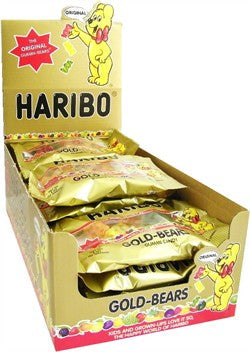 Haribo Gold Bears Gummi Candy 2oz Bags - 24ct CandyStore.com