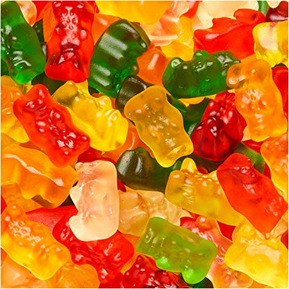 Haribo Gummi Gold Bears Mini Bags - 54ct Tub CandyStore.com