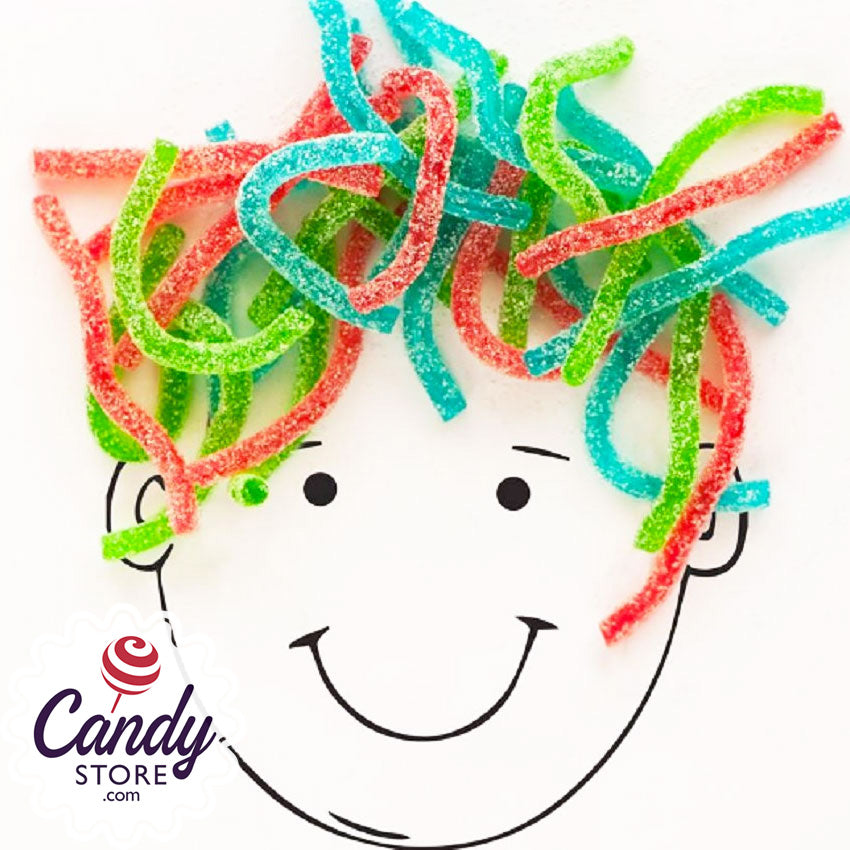 Haribo Sour S'ghetti Gummi Spaghetti Candy - 12ct CandyStore.com