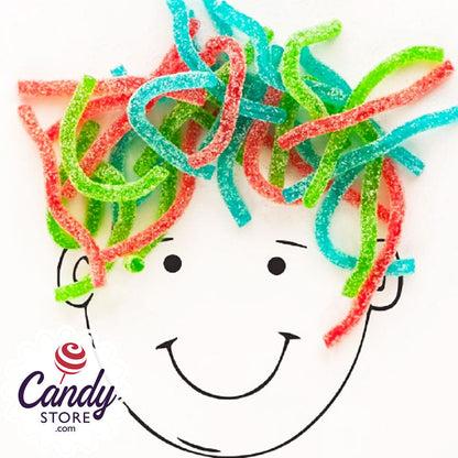 Haribo Sour S'ghetti Gummi Spaghetti Candy - 12ct CandyStore.com