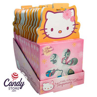 Hello Kitty Temporary Tattoos with Flower Box - 12ct CandyStore.com