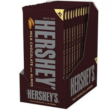 Hershey Almond XL Milk Chocolate Bar 4.25oz - 12ct CandyStore.com