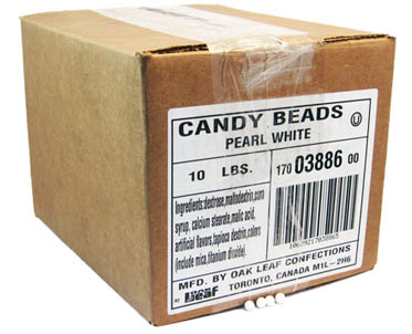 Hot Pink Candy Beads - 10lb CandyStore.com