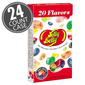 Jelly Belly 20-Flavor Mix Fliptop Box - 12ct CandyStore.com