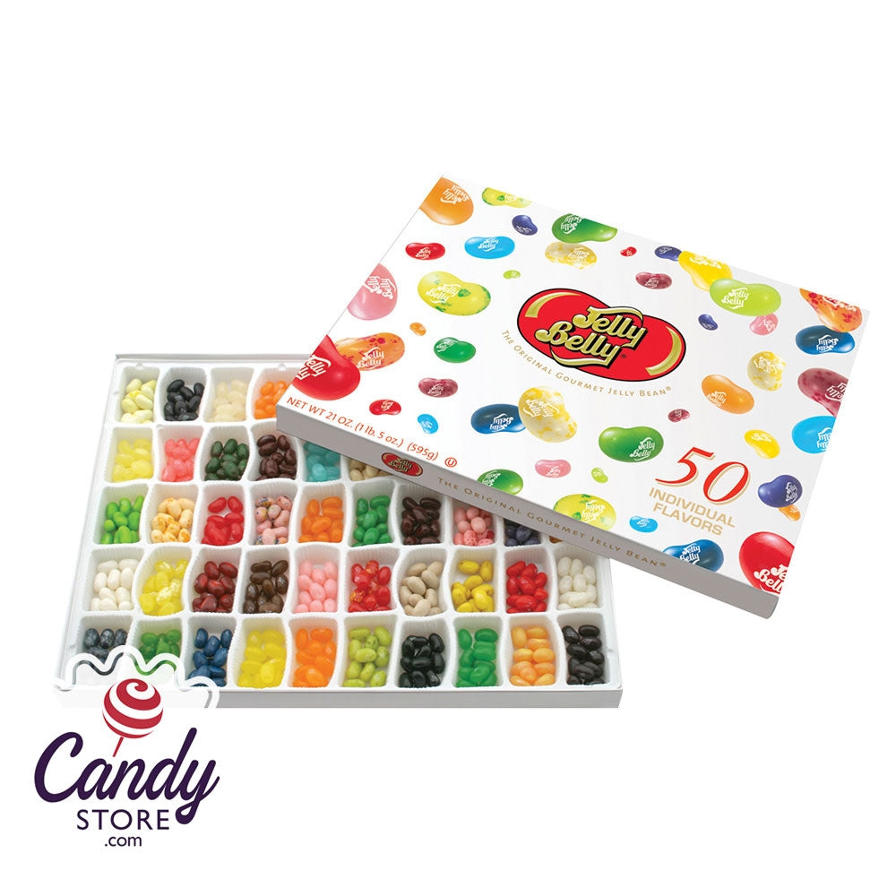 Jelly Belly 50 Flavor Gold Classic Box - 6ct