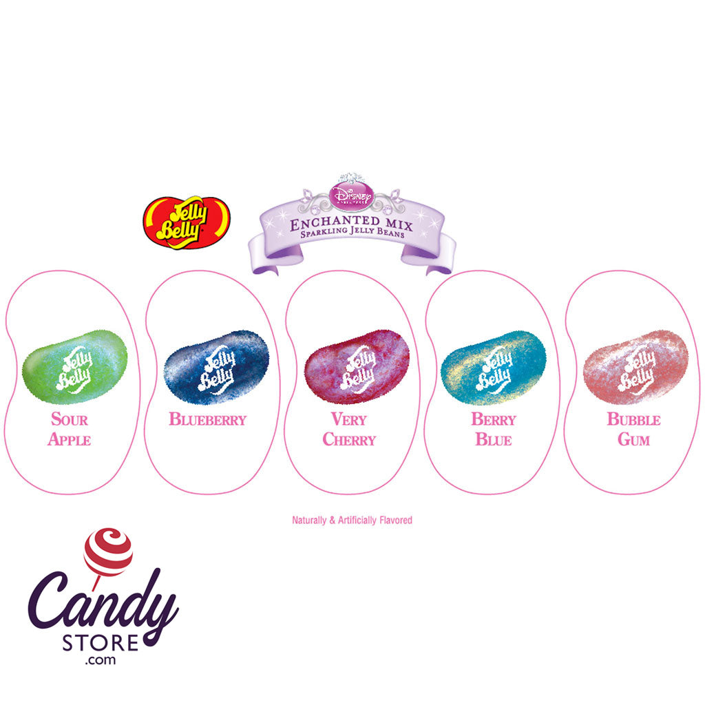 Jelly Belly Disney Princess Jelly Bean 2.8oz Bags - 12ct CandyStore.com