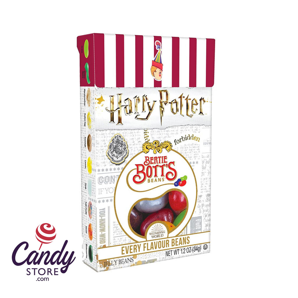 Jelly Belly Harry Potter Bertie Botts Every Flavour Beans 1.2oz Boxes - 24ct CandyStore.com