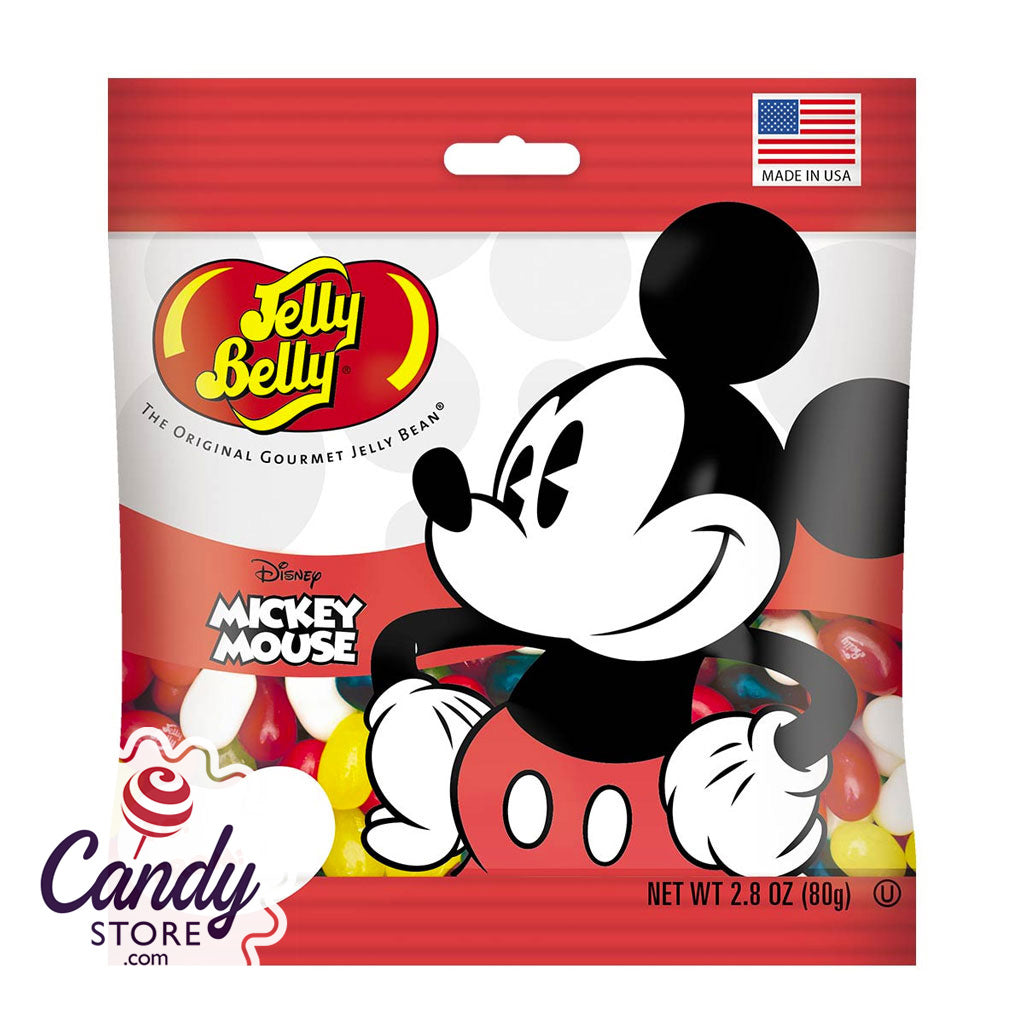 Jelly Belly Mickey Mouse Jelly Bean Bags - 12ct – CandyStore.com