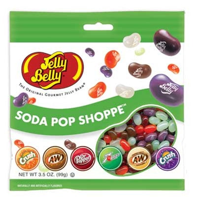 Jelly Belly Soda Shoppe Pop Jelly Beans Bags - 12ct CandyStore.com