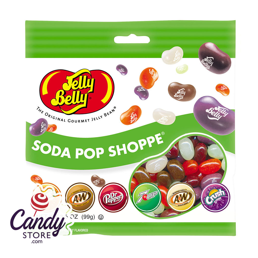 Jelly Belly Soda Shoppe Pop Jelly Beans Bags - 12ct CandyStore.com