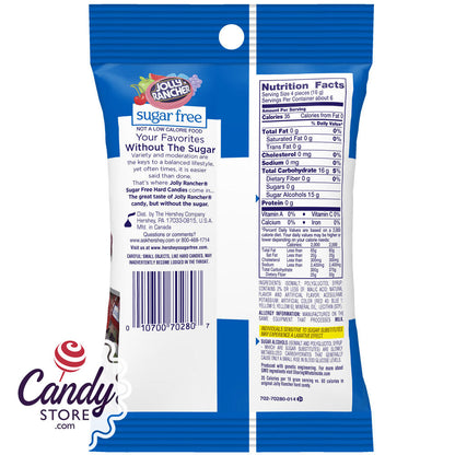 Jolly Rancher Sugar Free Candy Bags - 12ct CandyStore.com